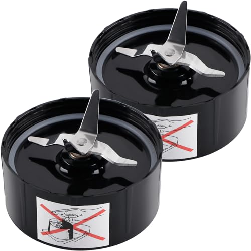 2-Pack Cross Blade Replacement Parts for Magic Bullet MB1001 250W Blenders