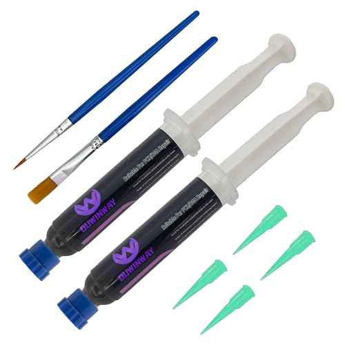 20cc Black UV Solder Mask Ink,Black UV Curing Solder Mask Ink,Black UV Solder Mask Ink,UV Curing Black Solder Mask BGA PCB Solder Resist Ink with Arcing Prevention, Prevent Corrosive Arcing