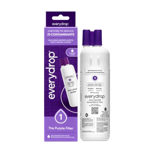 EveryDrop Whirlpool Ice & Water Refrigerator Filter 1 - Purple, EDR1RXD1