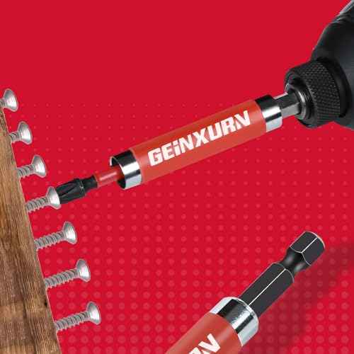 3 PCS Drive Guide with Self Retracting Sleeve(3.5¡±) and 10 Pcs Screwdriver Bit, Magnetic Drill Bit Tip Holder for Prevent Screws Shaking When Driving