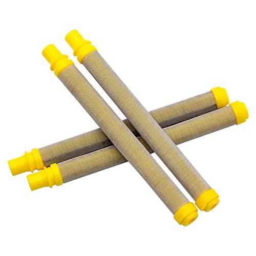 89324 0089324 Filter Fine 100 Mesh for Wagner Airless Spray Paint Gun Filter 581-062 154675 0516732 (4/Pack)