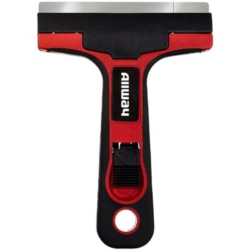 ALLWAY GTS Soft-Grip Glass & Tile Scraper, 4¡È