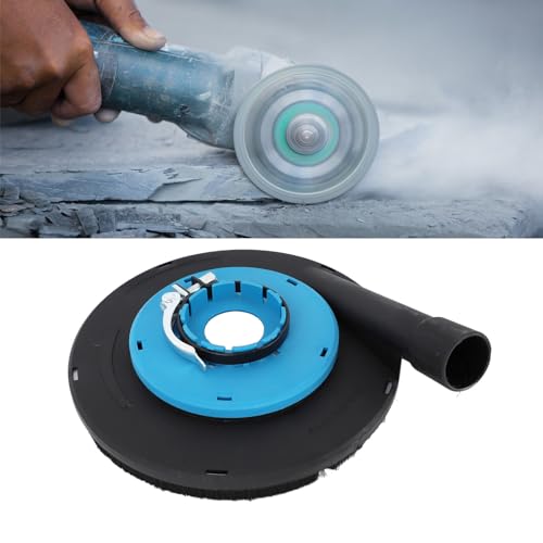 Hilitand 9 Inch Angle Grinder Dust Shroud for Concrete & Stone Polishing