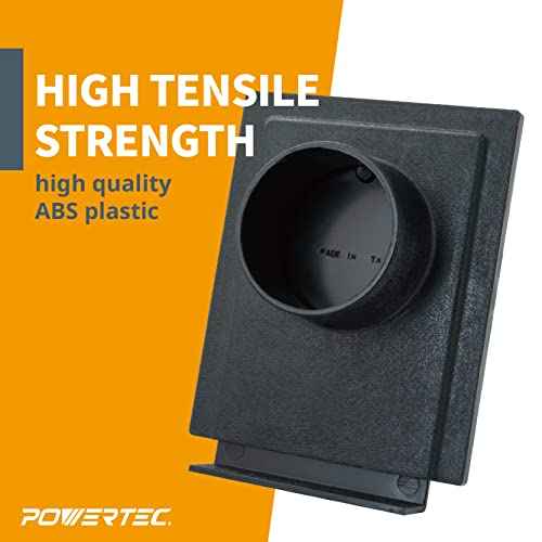 POWERTEC 70133V 2-1/2" Blast Gate for Dust Collector, Dust Collection Fittings