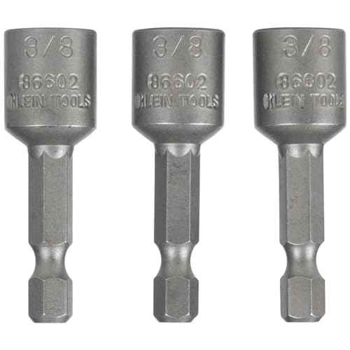 Klein Tools 86600 1/4-Inch Magnetic Hex Drivers, 3-Pack