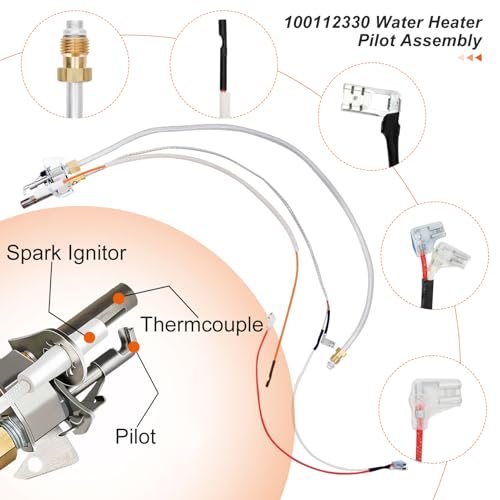 Water Heater Pilot Assembly Replacement for Reliance Whirlpool AO Smith Kenmore