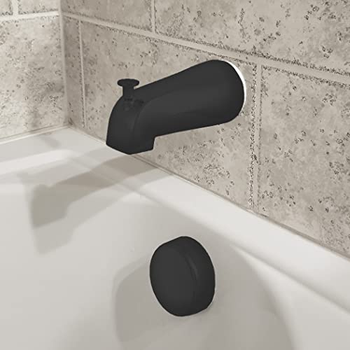 Danco Metal Tub Spout with Diverter - Matte Black Bathroom Faucet Replacement