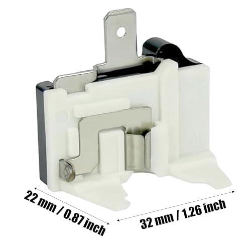 KWEOTUGO QP2-4.7 / QP2-4R7 4.7 Ohm 3-Pin PTC Starter Relay & Overload Protector