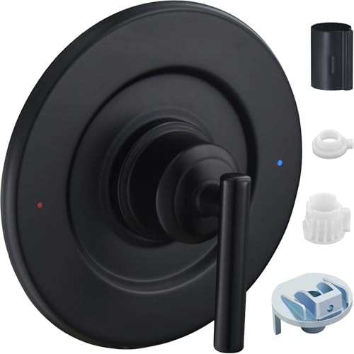 Moen T2901BL Gibson Posi-Temp Valve Trim Kit Matte Black - Replacement Bathroom Fixture