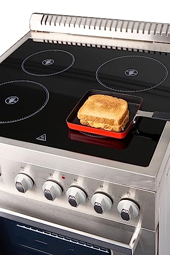 Stainless Steel 20-inch Premium Levella PRE2026GS Electric Range with 4 Burners and 2.1 Cu.Ft. Oven
