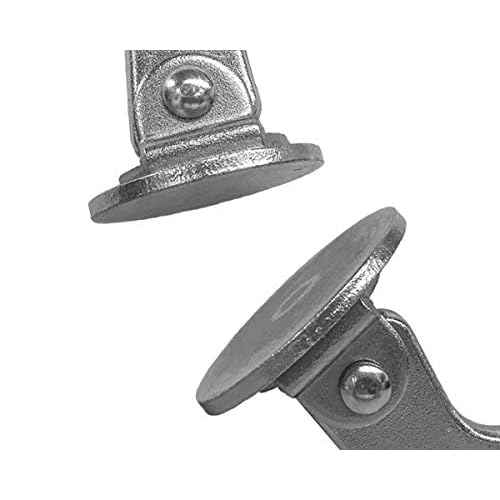 Milescraft 4000 2in Face Clamp Premium Heavy Duty, Locking, C-Clamp with Adjustable Swivel Pads, for Pocket Hole Joinery, Wood Projects, Welding and More