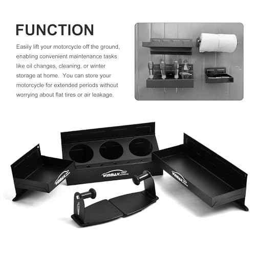 4pc Magnetic Toolbox Tray Set Tool Box Cabinet Side Shelf Storage Van Workshop
