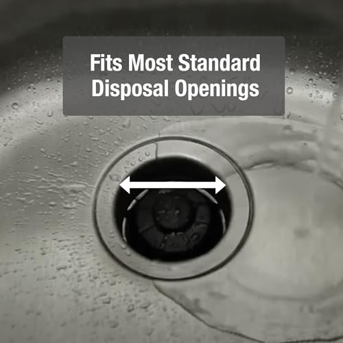 Danco Disposal Genie Garbage Disposal Strainer - Black, 1 Pack, Universal Fit