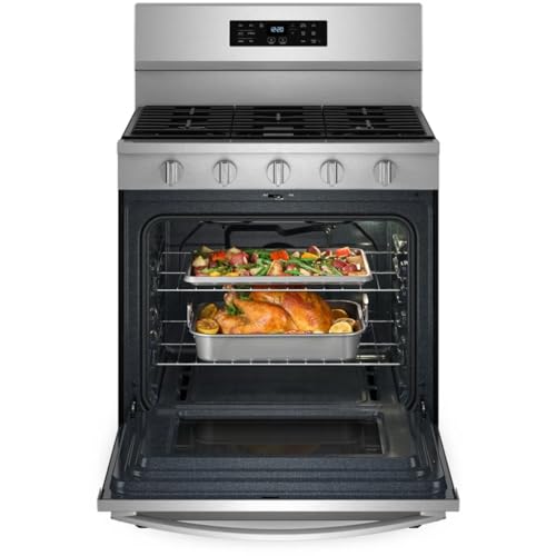 Whirlpool 30-Inch Gas Range with Air Fry, Self-Clean Oven & Storage Drawer