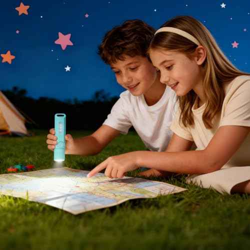 3 Pack Rechargeable Flashlights USB C Mini LED Flashlights, Camping Lantern Combo Flashlight, Ultralight Zoomable Flashlight for Gift Camping Hiking Night Reading Halloween Gifts Stocking Stuffers