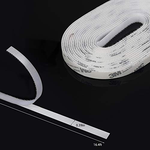 Flyzzz 39.37x59.02 Inch Self-Adhesive Window Screen Mesh Netting Pack White