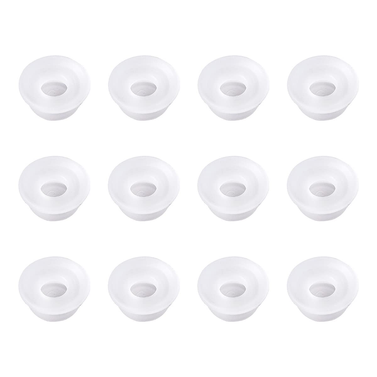 12 Pcs Instapot Replacement Float Valve Gaskets - Float Valve Sealer for Instant Pot Duo 3, 5, 6, 8 Qt, Duo Plus, Ultra, LUX 3, 8 Qt, Float Sealing Caps Float Valve Silicone Caps