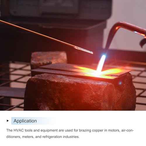 MECCANIXITY 12 Pcs Phosphor Copper Solder, Low Temp Welding Stick 3/64"x10" for Hvac Refrigerator Repair