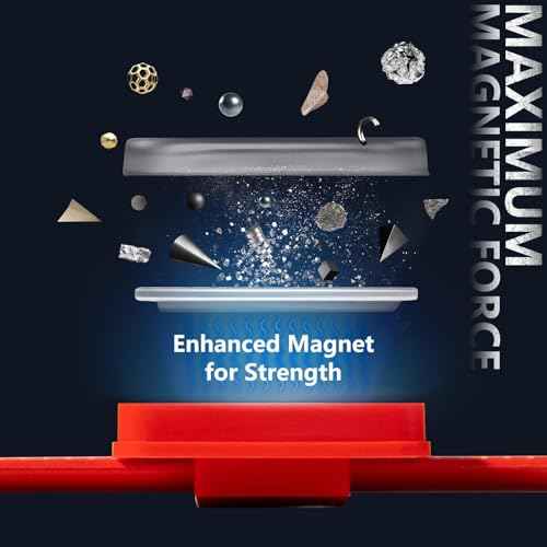 Magnetic Wristband for Holding Screws,Nails and Drill Bits,Tool Gift for Men,Christmas Gift for Men Who Have Everything,Cool Gadget,Stocking Stuffer for Dad,Husband,Boyfriend