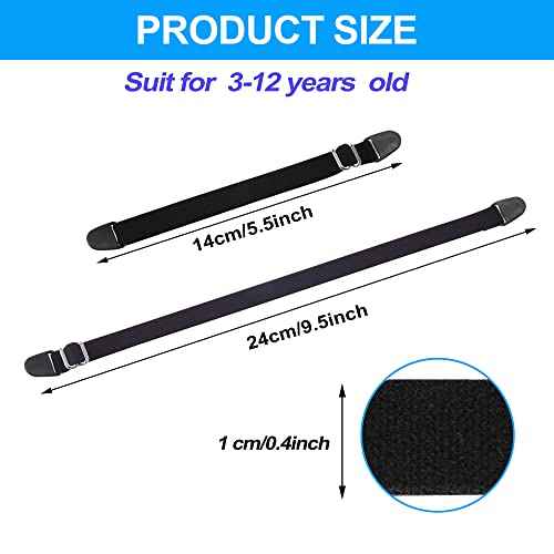 lvvfit Kids Glasses Strap Adjustable Eyeglasses Strap Elastic Eyeglass Band Sports Glasses Strap for Toddler Kids Boys Girls (4pcs Blue)