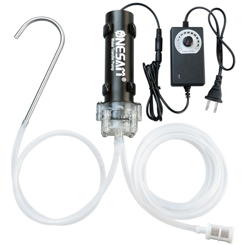ONESAM Food Grade Electric Water Transfer Pump Siphon 110V, Adjustable Flow, 2LPM, For Home Brewing & Liquids - Ac-water Pump