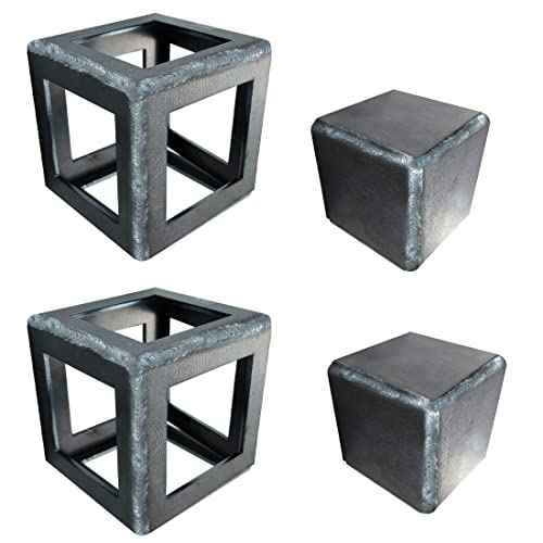 Welding Practice Kit, 24 PCS Premium Welding Coupons, 11 Gauge 3&2 Inch Square Steel Welding Plate For novice at welding. A36 Steel Plate Welding Practice Kit.