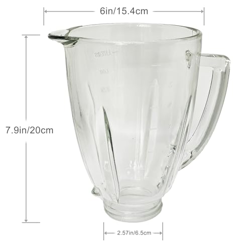 Oster Classic Blender 6 Cup Glass Jar Replacement Parts Kit