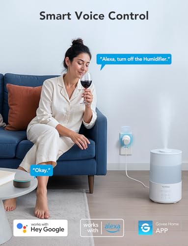Govee Smart Plug 4-Pack WiFi Outlets Compatible with Alexa & Google Assistant