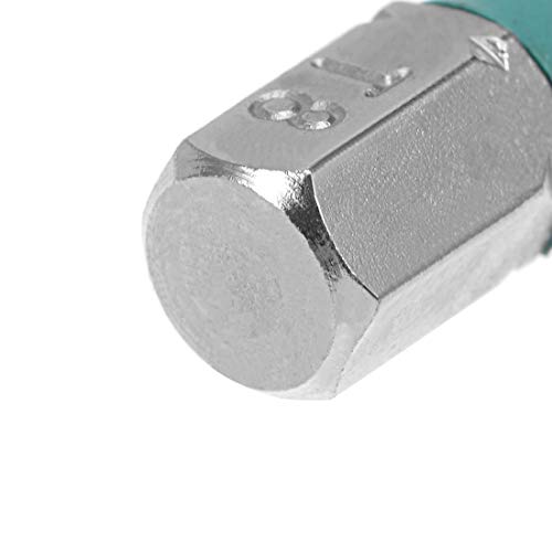 uxcell 4pcs 25mm Long 1/4" Hex Shank T8 Security Torx High Quantity Screwdriver Bits S2 High Alloy Steel