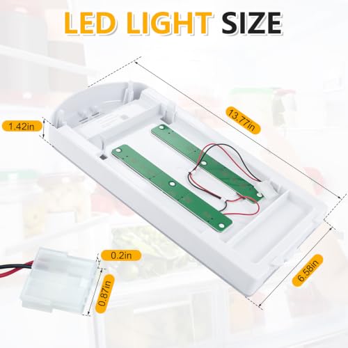 Refrigerator LED Light W11527432 Replacement for Whirlpool Maytag Amana