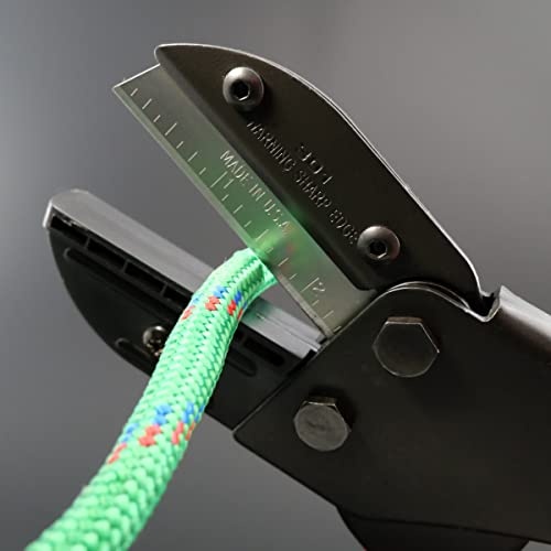 Ronan Multi-Cut Industrial Cutter ? Heavy-Duty Blade for Plastic, Rubber, Wood, Leather & More ? Replaceable Blades, Safety Lock, Ergonomic Grip, 3 Extra Blades Included