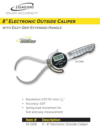 iGaging 8 in Digital Outside Caliper