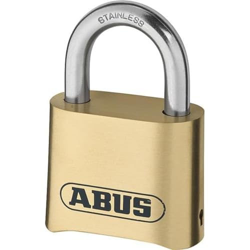ABUS 180IB/50 Nautilus Lock, Gold, Combination Lock, Resettable