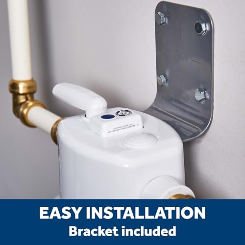 GE Whole House Water Filtration System GXWH40L - 7.90 x 8.40 x 16.40 in, Sediment & Rust Reduction, Includes Install Kit & Filters