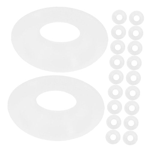 GLEAVI 2sets 10pcs Leak Seal Gaskets for Swing Replacement Washers for Soda and Beverage Bottles Easy Installation Half Pack 10pcs*2