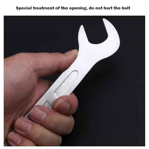 Thin Wrench, 2PCS 45¡Æ Angle Head Double Open End Wrenches 8mm 10mm 12mm 13mm for Tight Spots Repair(Thickness:3mm and 4mm)