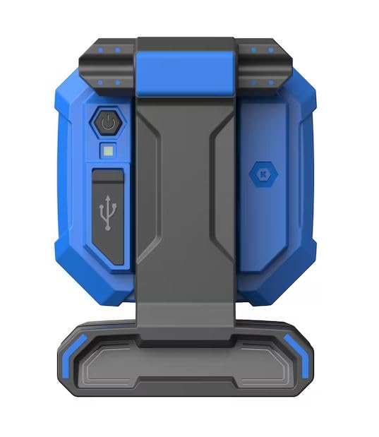 K.balt1500 -Lumens LED Battery-Operated Rechargeable Clamped Work Light