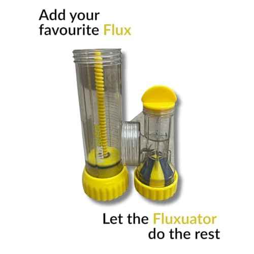 Empty Fluxuator Dual Head. Fill with your own paste/flux
