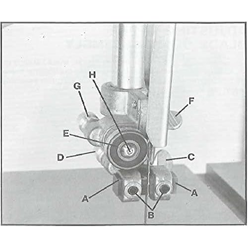 Thaekuns Set of 2 Thrust Bearings for Rockwell Delta 14" Band Saw 920-08-020-5352 SP-5352