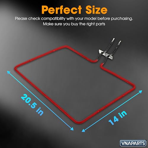 Whirlpool Oven Bake Element 3600W 240V Replacement for WFE/ MER8600 series