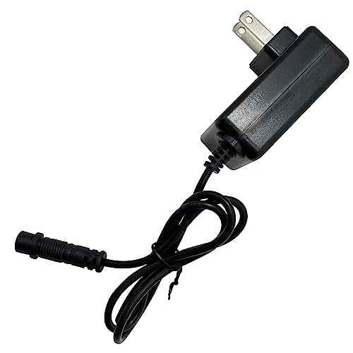 LED Lamp Charger 4.2V, 1000mA AC Copper Core Wire Cable with LED Indicator, 85-265 Volts Power Supply Battery Charger for Rechargeable Headlamp, Flashlight, 50/60 Hz