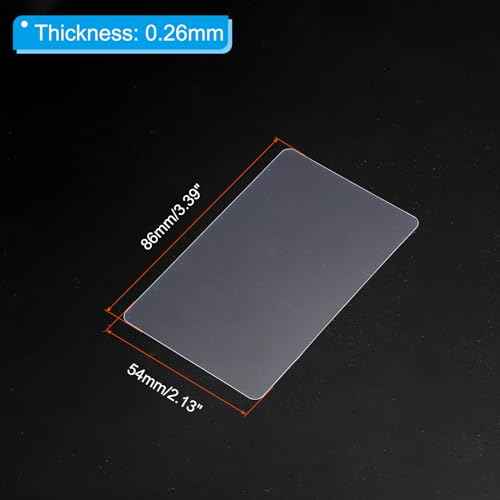 PATIKIL Plastic Opening Card 30pcs 0.26mm Ultra Thin Flexible Pry Opening Tool for LCD Screen Mobile Phone Repair