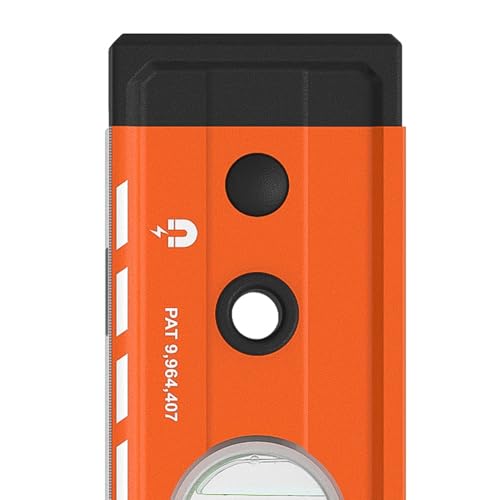 Klein Tools 93524MAG Magnetic Box Level, 24-Inch - 0.029° Vials, Top-View Readout