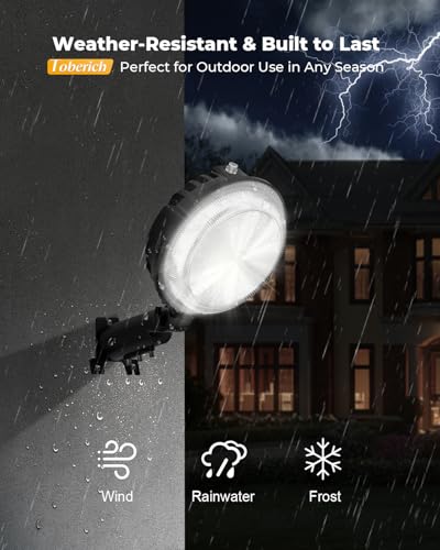 Toberich 150W LED Barn Light Dusk to Dawn Outdoor Yard Light 20000LM 6500K Daylight, 120V
