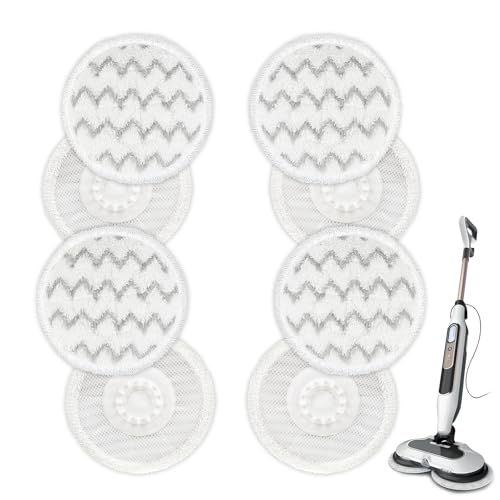VIEWALL Steam Mop Pads Replacement for Shark S8000 S8001 S8002 S8200 S8200 – S7000/S8000 Variation Included
