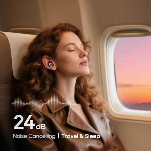 Ear Plugs for Sleeping Noise Cancelling,Soft Silicone Reusable Ear Plugs for Noise Reduction(24dB),High-Fidelity Hearing Protection,Customizable Fit for Sleep,Deep Focus,Concerts & Travel