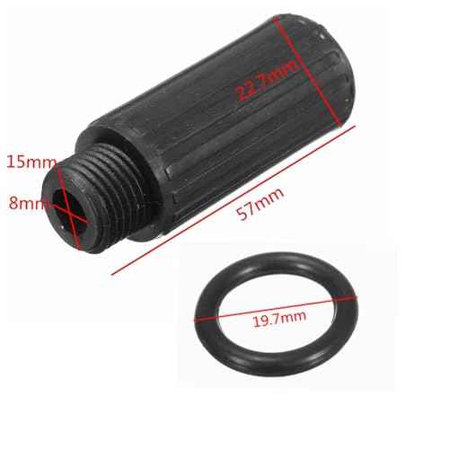Air Compressor Oil Cap Plug Breathing Nozzle Thread M15 1.50mm With Gasket Seal E100087 For Craftsman Coleman Powermate