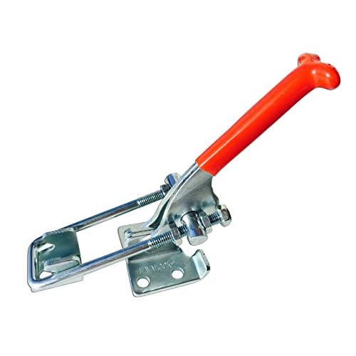 Smoker Toggle PULL Latch, BBQ smoker lid clamp. Flat mount PULL (1)