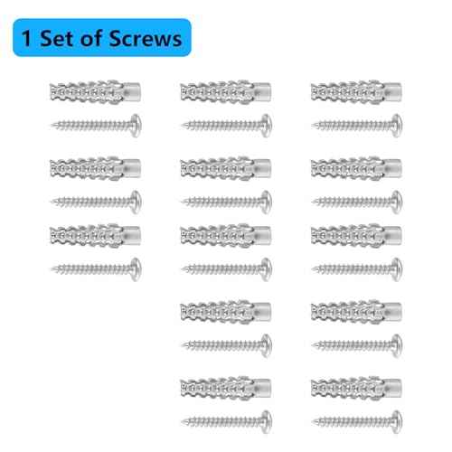 Retractable Baby Gate Replacement Parts, 55" W x 33" H Retractable Baby Gate Extensions (Including 2 x Latches + 2 x Brackets + 1 Set of Screws) for Retractable Gate (White)