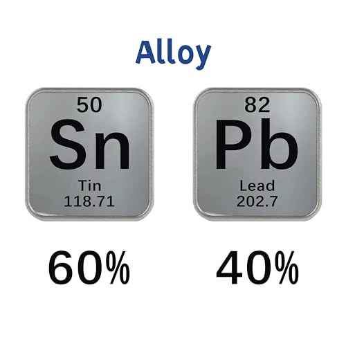 Solder Bar Sn60-Pb40 1lb Low Dross Sn60/Pb40 16oz (456g)